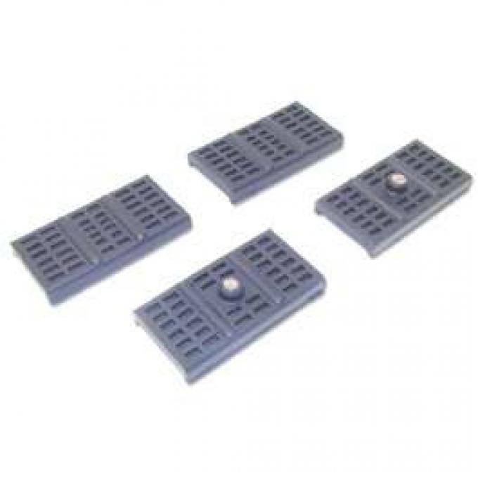 Firebird Mono Leaf Spring Mounting Pads, 1967-1969