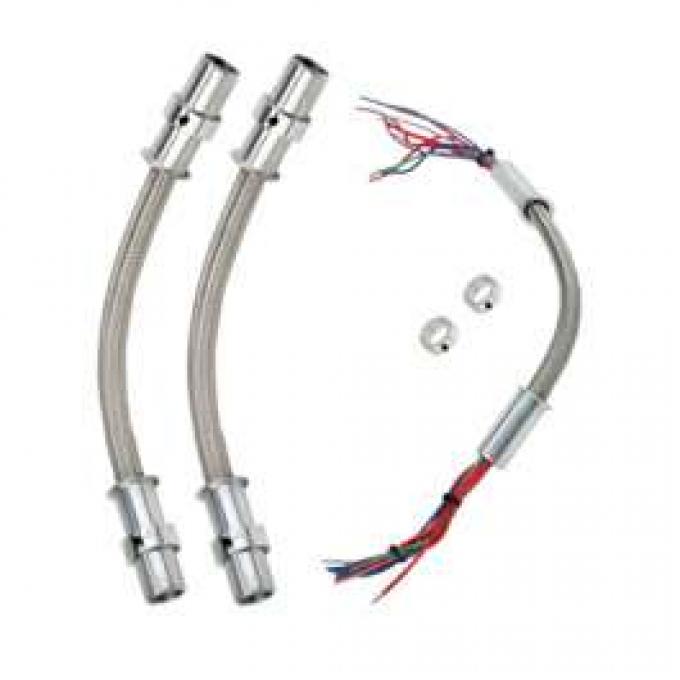 Firebird Wiring Looms, Door Jamb, Stainless Steel, 1967-2002