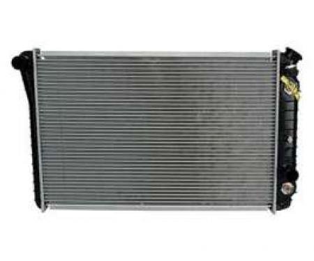 Firebird Radiator, Replacement Aluminum / Plastic, Auto or Manual Transmission, V6, V8, or 4 Cylinder, 1982-1992