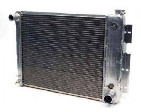 Firebird Radiator, Aluminum, 21, Griffin HP Series, For Cars With Automatic Transmission, 1967-1969