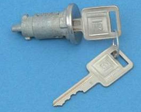 Firebird Ignition Lock, With Late Style Keys, 1967