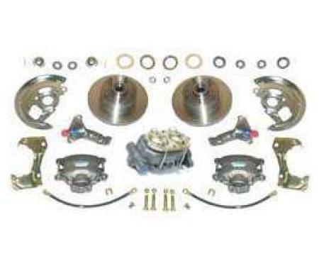 Firebird Disc Brake Conversion Kit, Complete, Front, For Cars With Manual Brakes, 1967-1969