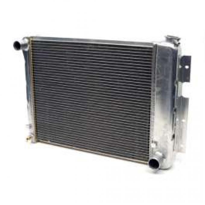 Firebird Radiator, Aluminum, 21, Griffin Pro Series, For Cars With Manual Transmission, 1967-1969