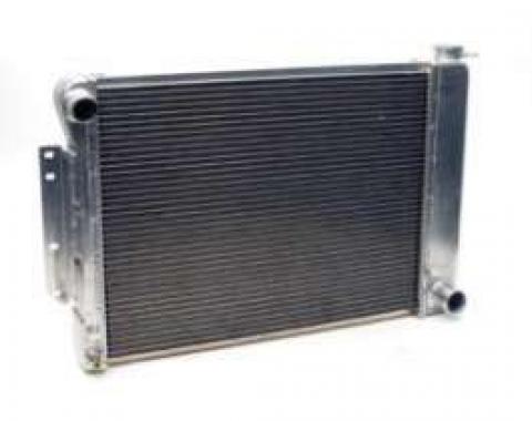 Firebird Radiator, Aluminum, 21, Griffin HP Series, For Cars With Manual Transmission, 1967-1969