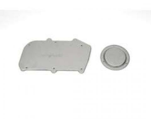 Firebird Heater Delete Firewall & Blower Motor Cover Set, 1967-1969