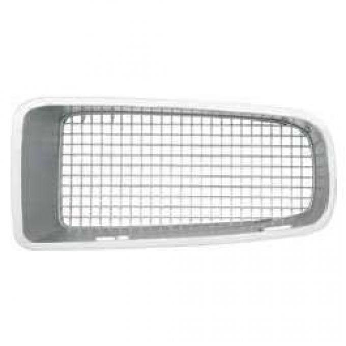Firebird Grille, Argent Silver Left, 1970-1971