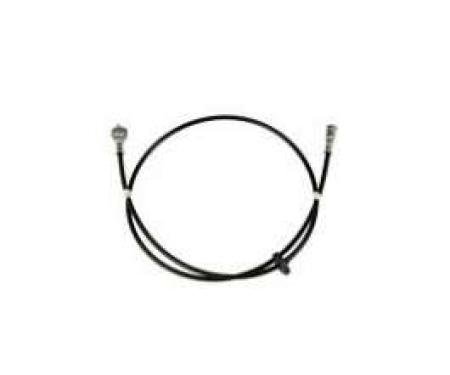 Firebird Speedometer Cable Assembly, 62, With Firewall Grommet, 1969