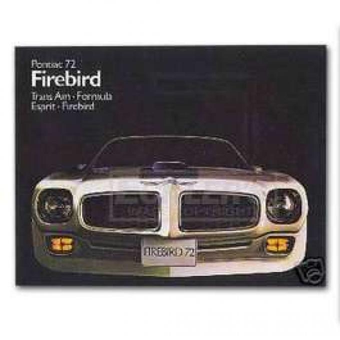 Firebird Sales Brochure, 1972