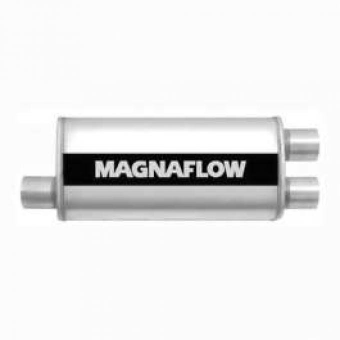 Firebird MagnaFlow Performance Satin Stainless Steel Muffler, 1984-2002