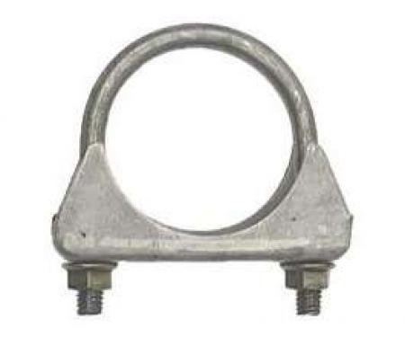 Firebird Exhaust Muffler Clamp, Cradle Style, Steel, 2, 1967-2002