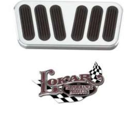 Firebird Billet Automatic Brake Pad Cover, Lokar, 1967-1969