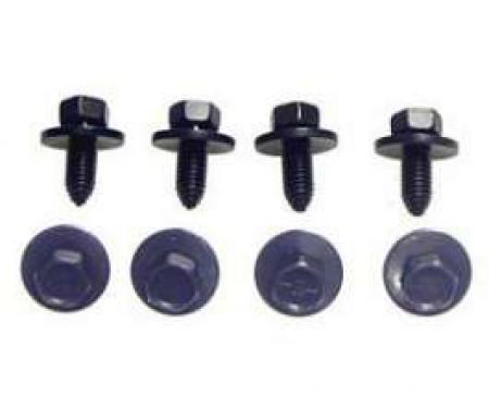 Firebird Hood Hinge Mounting Bolt Set, 1967-1969