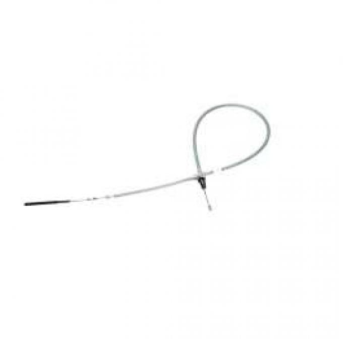 Firebird Parking Brake Cable, Stainless Steel, Front, 1967-1969