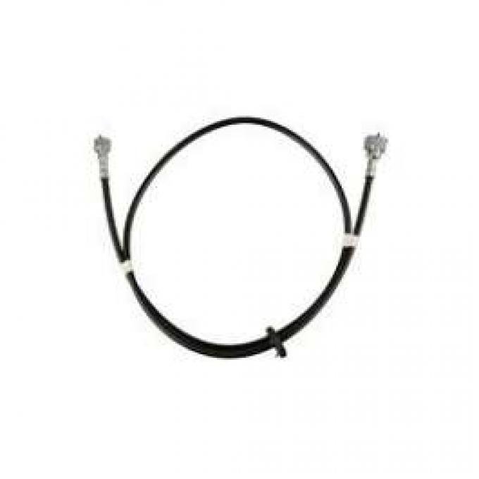 Firebird Speedometer Cable Assembly, 58, With Firewall Grommet, 1967-1968