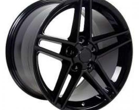 Firebird 18 X 10.5 C6 Z06 Reproduction Wheel, Black, 1993-2002