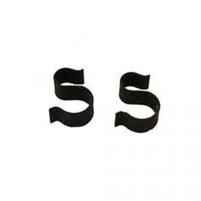 Firebird Fuel Line Clamp Set, Fuel Pump To Carburetor, 3/8, 1969