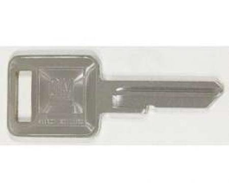 Firebird Key Blank, Ignition And Door, Square Head, 1969