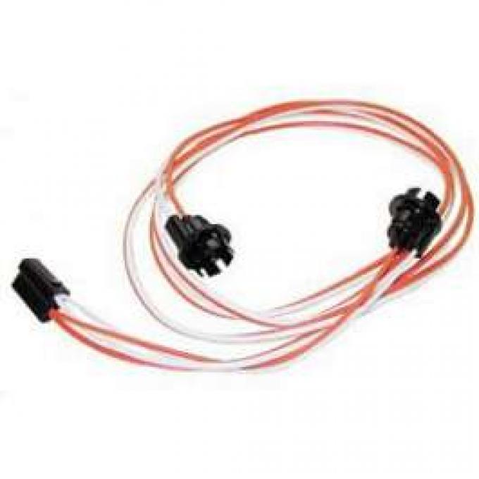 Firebird Courtesy Light Wiring Harness, Under Dash, Coupe, 1967-1968