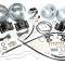 Classic Performance Front and Rear Big Disc Brake Kit with Black Calipers - 5 Lug for 1967 Chevy Camaro 67FRBK-BB