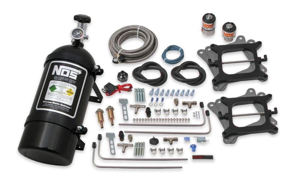 NOS Cheater Wet Nitrous System for 2x4 Dual 4150 4-Barrel
