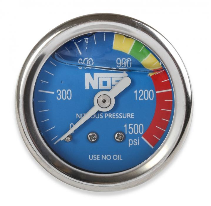 NOS Nitrous Pressure Gauge 15918NOS Camaro Depot