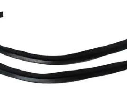 AMD T-Top Weatherstrips Auxillary Seal Strips, For Fisher Body Tops Only, LH/RH Pair, 78-81 Camaro Firebird J-3192A