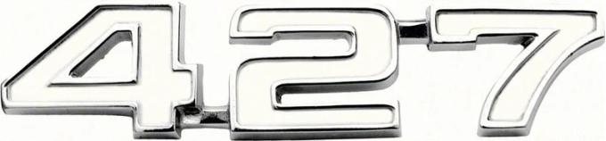 AMD Fender Emblem, 427, LH or RH, 69 Camaro 70-74 Nova K-C119