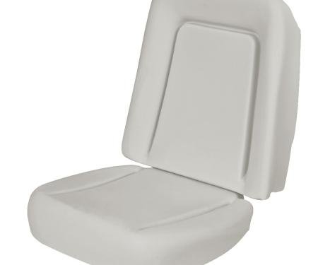 TMI Molded Seat Foam Front Factory Replacement  1967 Chevrolet Camaro Coupe, 43-8017
