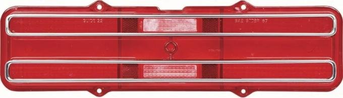 AMD Tail Lamp Lens Assembly, LH or RH, 67-68 Firebird K-5959716