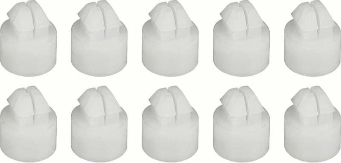 Redline Restomotive® 1967-1968 GM Car Headlamp Bezel Barrel Nut Set