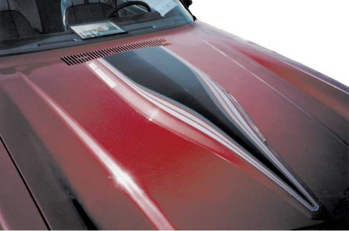 1980-81 Camaro Z28 Light Silver / Medium Silver / Dark Silver Hood Decal Set