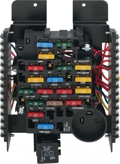 Painless Universal 20 Circuit ATO Fuse Block Assembly 30003 Painless Universal 20 Circuit ATO Fuse Block Assembly 30003