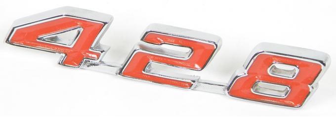 1967-69 Firebird 428 Trunk Emblem