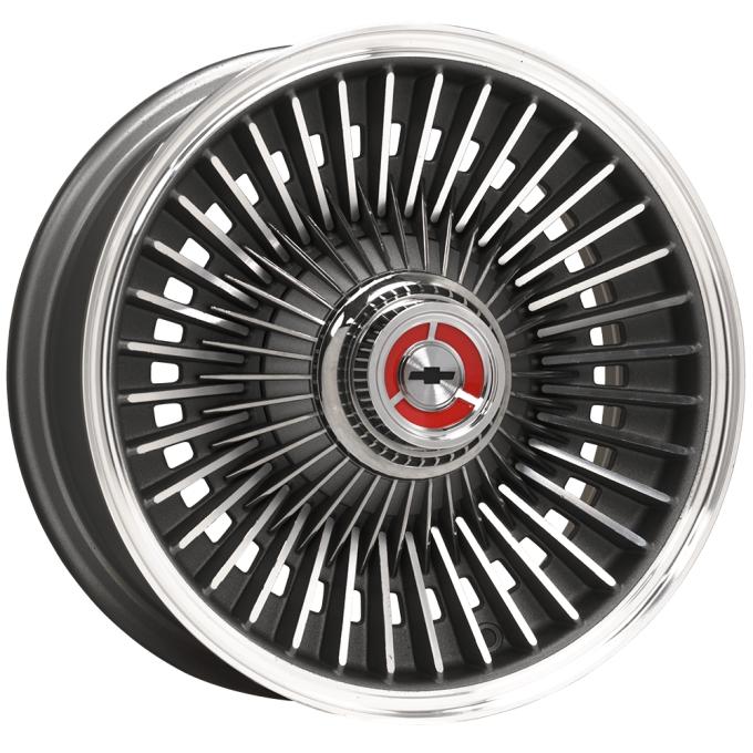 CA (Auto Accessories of America) Corvette Replica Direct Bolt Knockoff Wheel SET OF 4 1967 22967