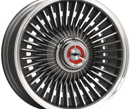 CA (Auto Accessories of America) Corvette Replica Direct Bolt Knockoff Wheel SET OF 4 1967 22967