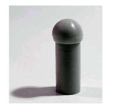 Metro Moulded Parts 1962-1972 Chevrolet / Pontiac / Cadillac / Buick / Oldsmobile Sun Visor Rod Rubber Grommet. 3/4" Long. Gray. Each RP 303-C