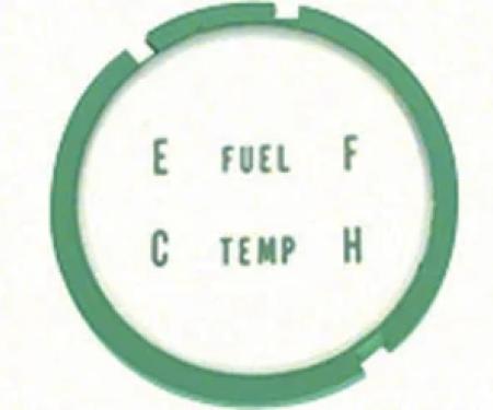 AMD Center Console Gauge Lenses, 3 Piece Set, 67 Camaro Firebird K-K133