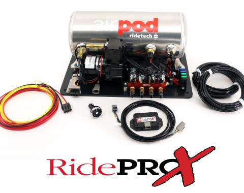 Ridetech 3 Gallon AirPod with RidePro-X Control System 30414000