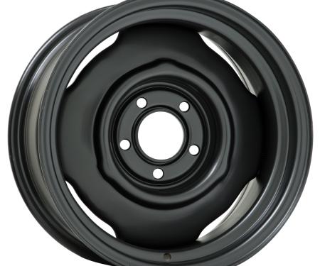 Wheel Vintiques 15x8 OE Chrysler Black 5x4.5" bolt 4.125" backspace 63-581204