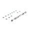 AMD Trunk Lid or Tail Panel Emblem Letters, PONTIAC, 67-69 Firebird K-K757