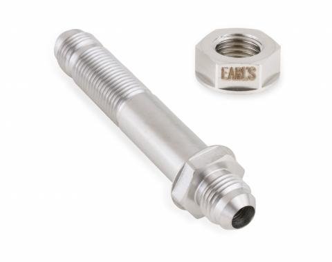 Earl's Straight -6 Bulkhead, Stainless Steel SS983506ERL