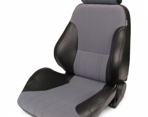 Procar Rally Seat, with Headrest, Left, Velour