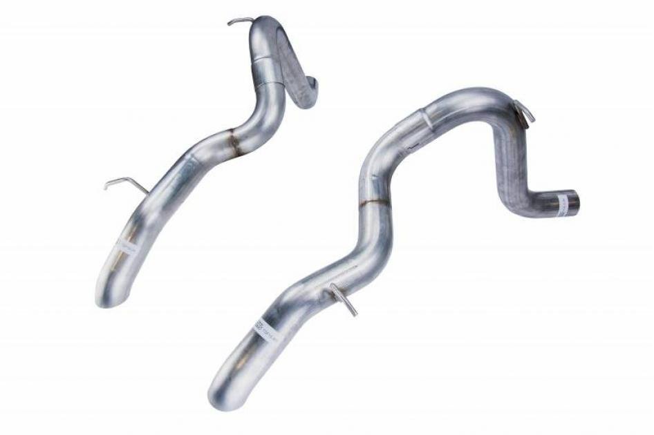 Pypes Exhaust Tail Pipe Kit Split Rear Dual Exit 3 in Tail Pipe