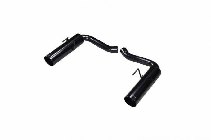 Pypes Pype Bomb Series Axle Back Exhaust System 10-14 Camaro V8 Split Rear Dual Exit Hardware/4.5 in Black Tips Incl Black Finish 409 Stainless Steel Exhaust SGF53B