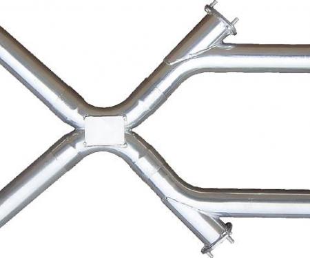 Pypes Xchange X-Pipe Crossover Kit Intermediate Pipe 3 in Hardware Inc Polished 304 Stainless Steel Exhaust XVX13S