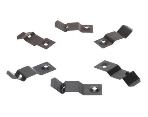 AMD Dash Pad Mounting Clip Set, 6 pcs, 70-78 Camaro X464-3570-S