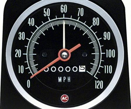 AMD Speedometer, 120 MPH with Speed Warning, 69 Camaro K-6482888