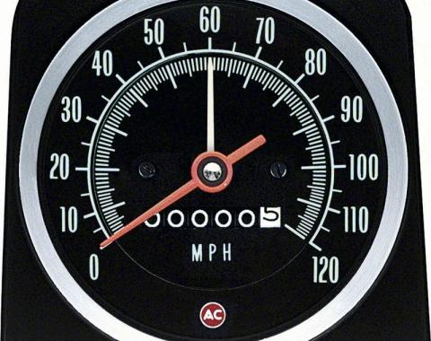 AMD Speedometer, 120 MPH with Speed Warning, 69 Camaro K-6482888