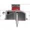 Holley Tall LS Valve Cover with Bowtie/Chevrolet Logo, Gloss Red Machined Finish 241-404