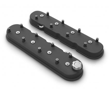 Holley Tall LS Valve Covers, Satin Black 241-112